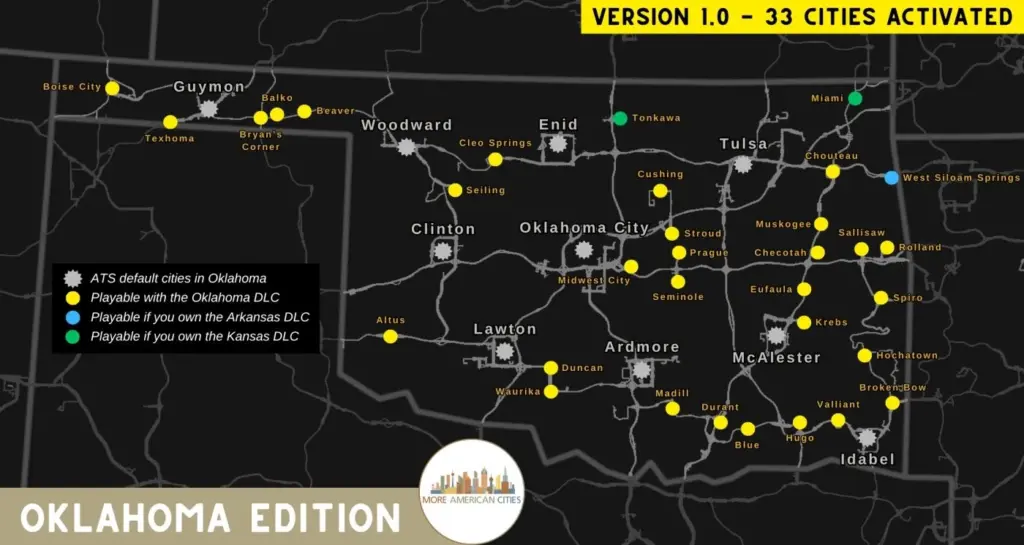More American Cities (Oklahoma) v1.2