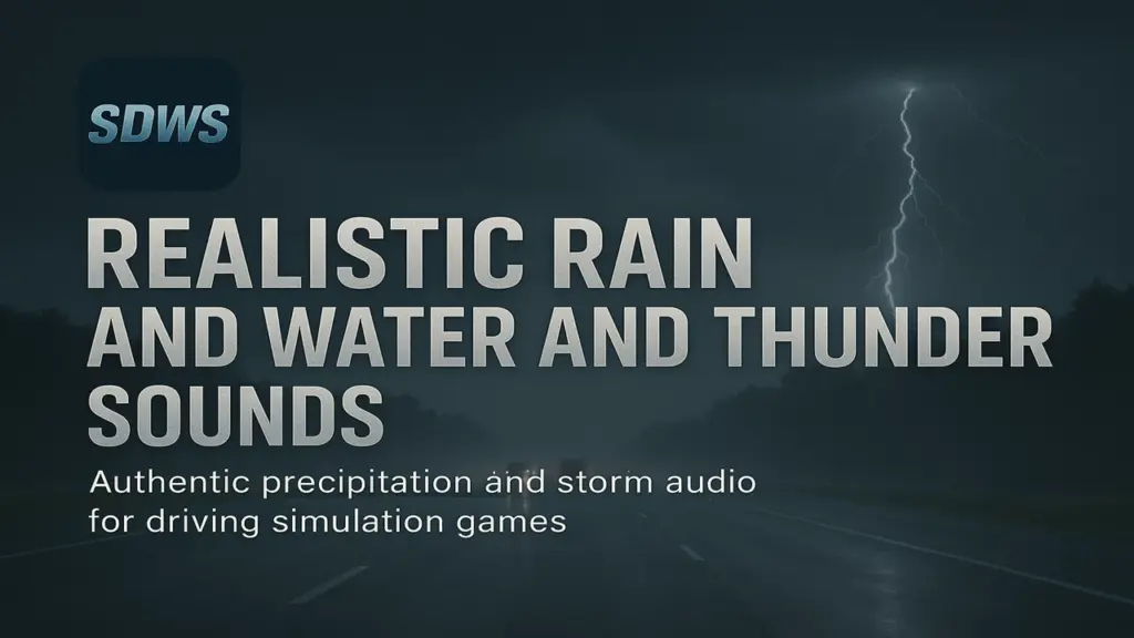 Realistic Rain & Water & Thunder Sounds V8.4 1.56