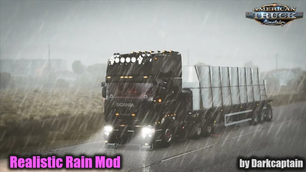 Realistic Rain Mod v5.2 by Darkcaptain