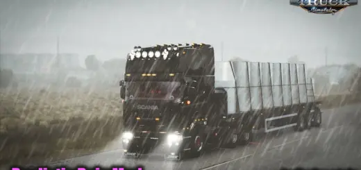 Realistic Rain Mod v5.2 by Darkcaptain