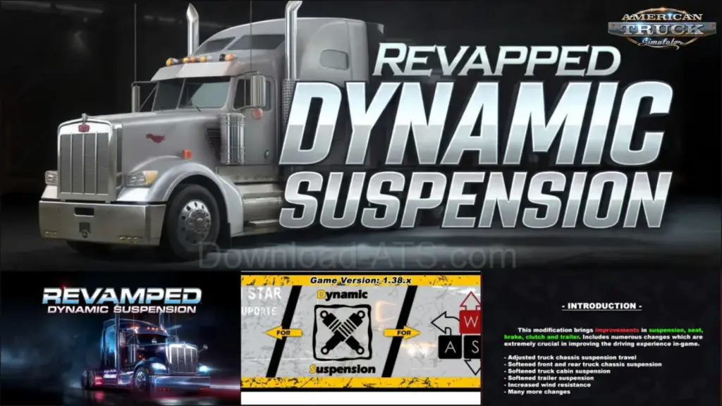 Revamped Dynamic Suspension Mod v2.2.7.4 Revamped Dynamic Suspension Mod v2.2.7.4