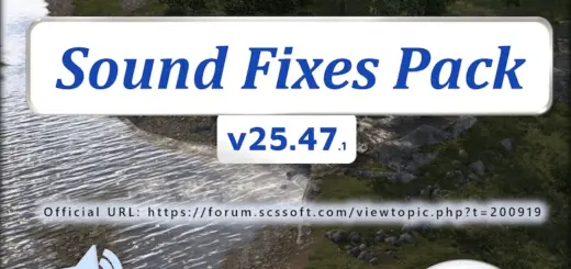 Sound Fixes Pack v25.47.1