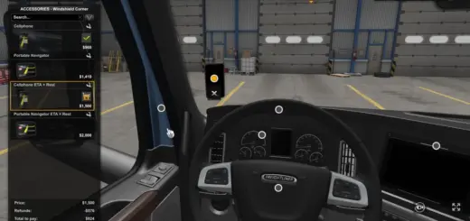 ETA and rest on Cabin Accessory GPS v1.3