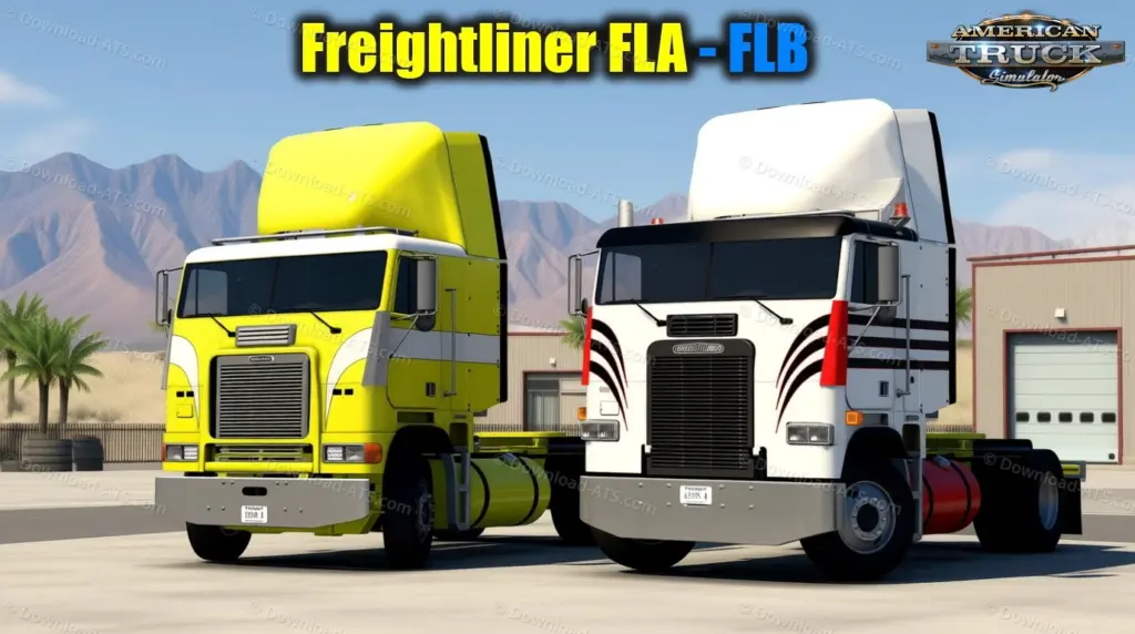 Freightliner FLA FLB + Interior v0.1