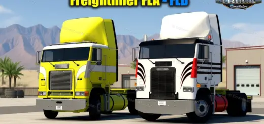Freightliner FLA FLB + Interior v0.1