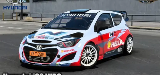 Hyundai i20 WRC + Interior v1R160