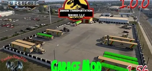 Jurassic Transportation Services Garage v1.0