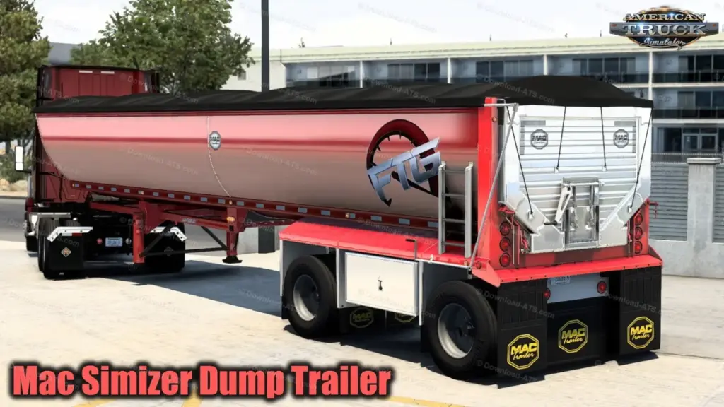 Mac Simizer Dump Trailer