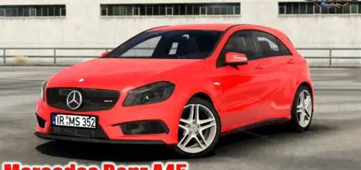Mercedes Benz A45 + Interior v1R160