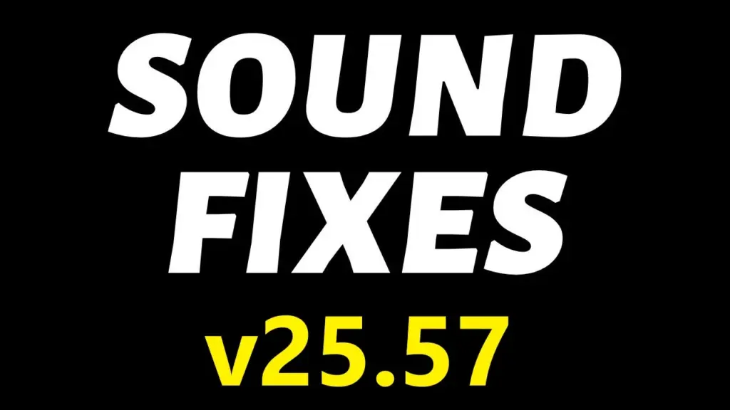 Sound Fixes Pack ATS v25.57