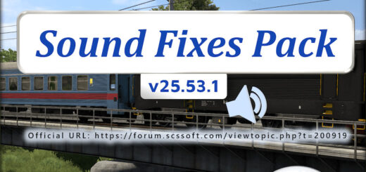 Sound Fixes Pack v25.53.1