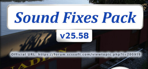 Sound Fixes Pack v25.58