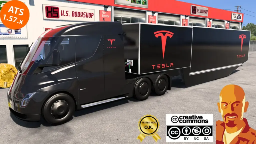 TESLA SEMITRUCK 2019 v2.0