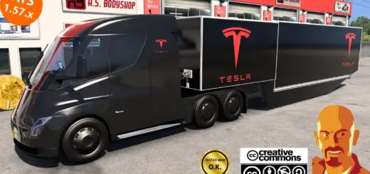 TESLA SEMITRUCK 2019 v2.0