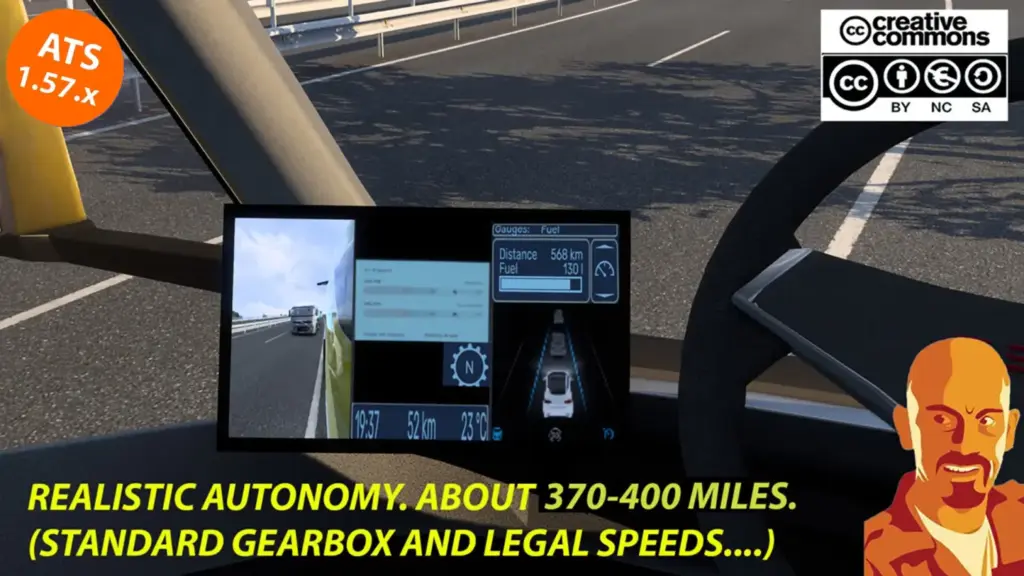 TESLA SEMITRUCK 2019 v2.0 ATS 1.57.x IMPROVED DEF2