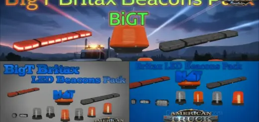 BigT Britax LED Beacons Pack v4.0