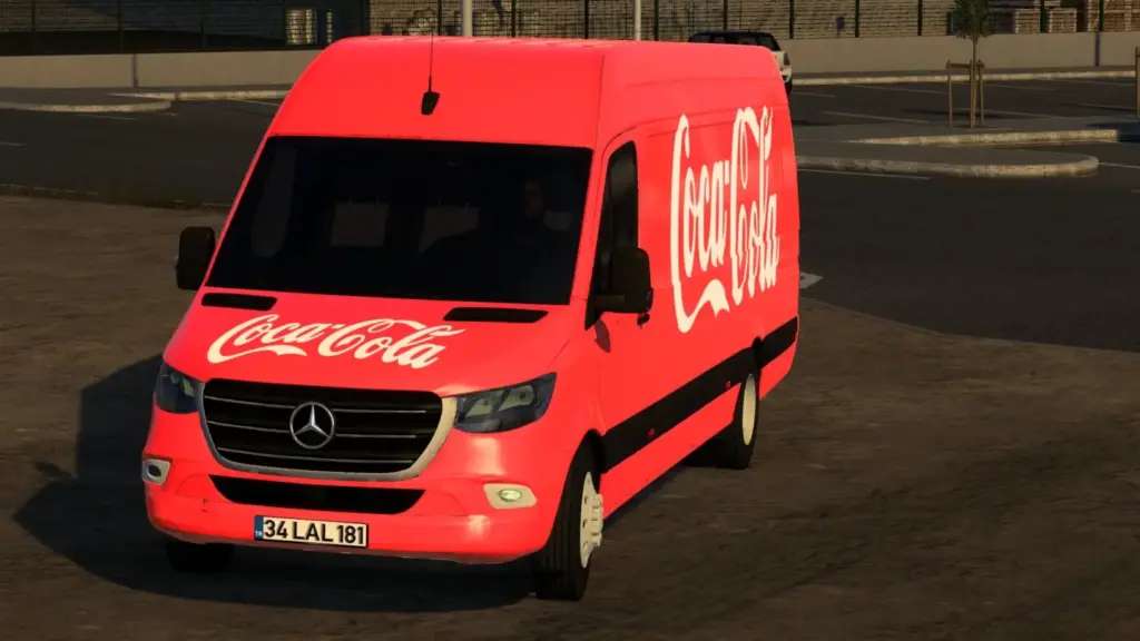 COCA COLA MERCEDES BENZ SPRINTER TRZPRO 18 12 2025 v1.0 1.50 1.574