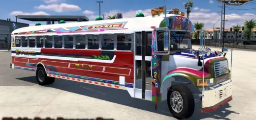 Diablo Rojo Panama Bus