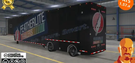 FEATHERLITE CAR TRAILER v2.0 ATS 1.57