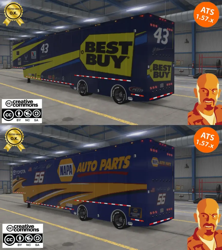 FEATHERLITE CAR TRAILER v2.0 ATS 1.572