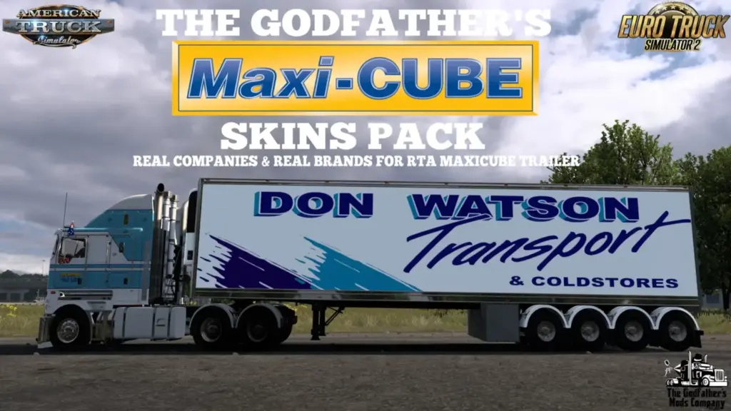 Maxicube Trailer Skins Pack v1.0 Maxicube Trailer Skins Pack v1.0