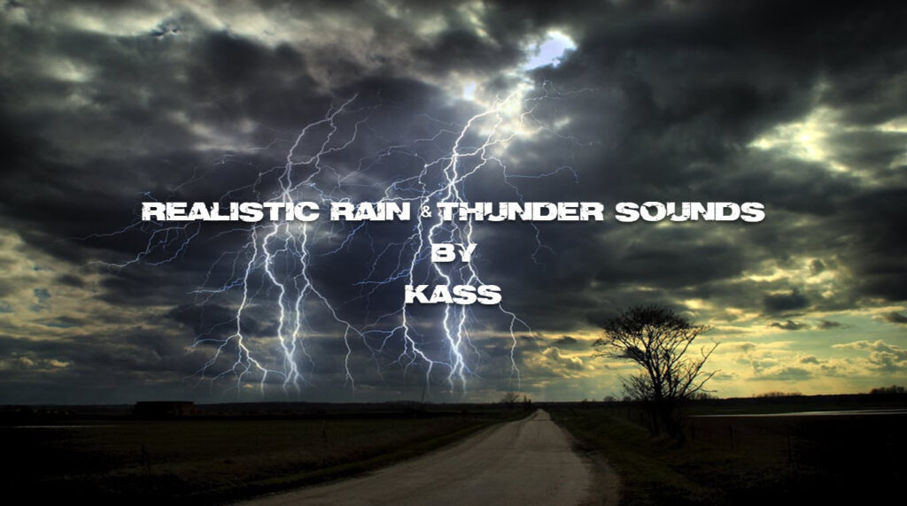 Realistic Rain Realistic Rain & Thunder Sounds v8.9
