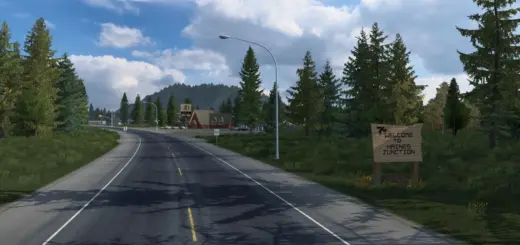 Road Connection Between Promods Canada and Alaska North To The Future v6.2