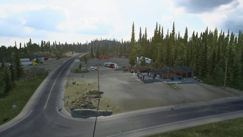 Road Connection Between Promods Canada and Alaska North To The Future v6.22
