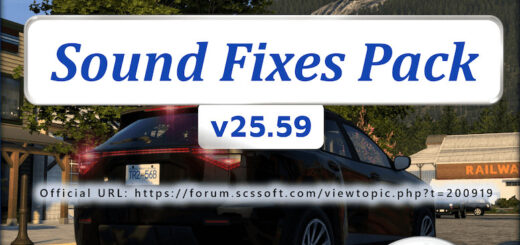 Sound Fixes Pack v25.59