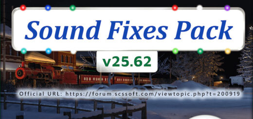 Sound Fixes Pack v25.62