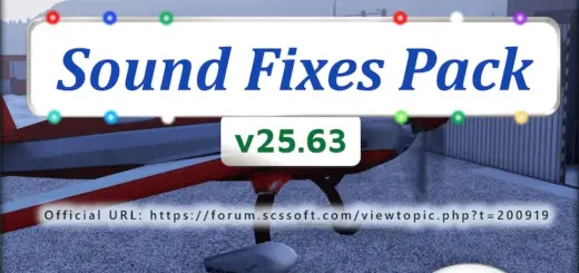 Sound Fixes Pack v25.63