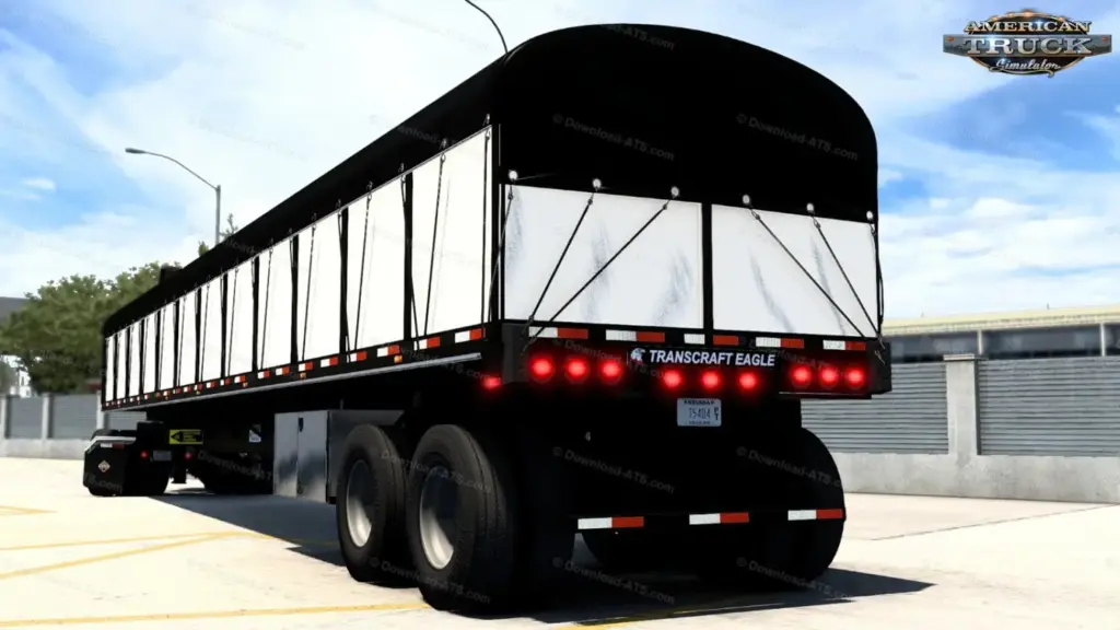 Transcraft Eagle Flatbed Trailer2