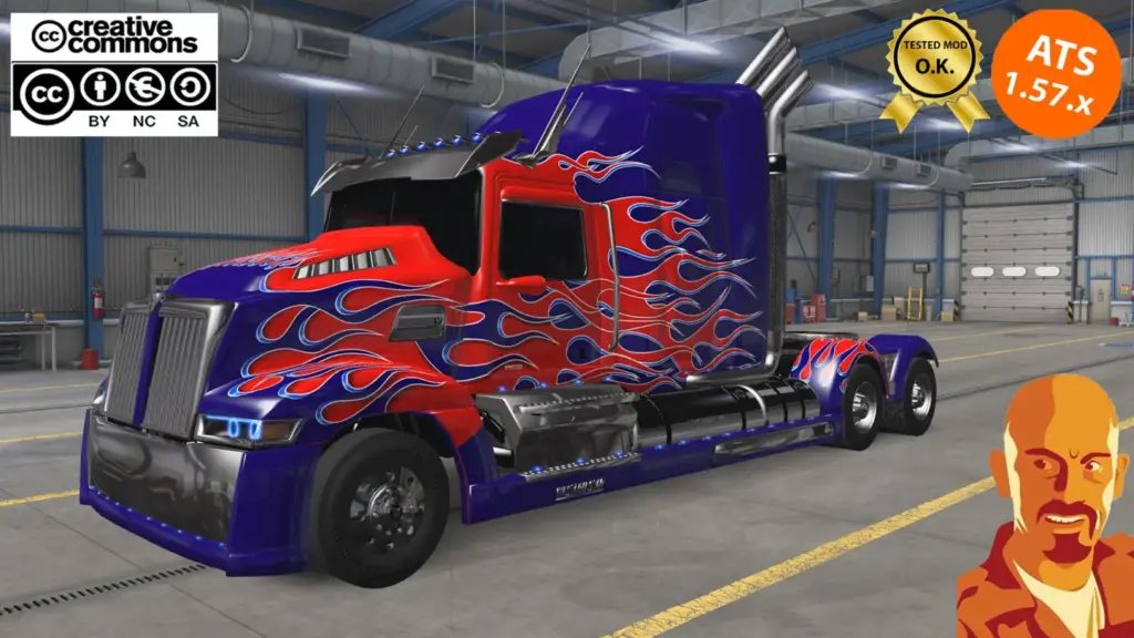 WESTERN STAR 5700XE OPTIMUS PRIME v1.0