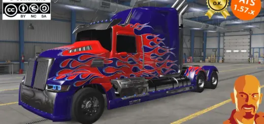 WESTERN STAR 5700XE OPTIMUS PRIME v1.0