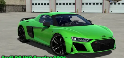 Audi R8 V10 Spyder 2021 + Interior v1.5