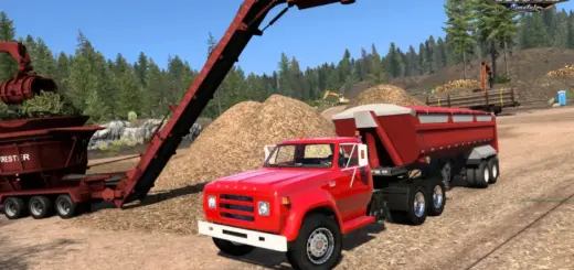 Dodge D800 Truck + Interior v2.15