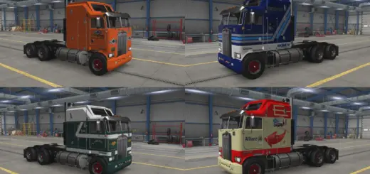 KENWORTH K100 SKIN PACK v7.02