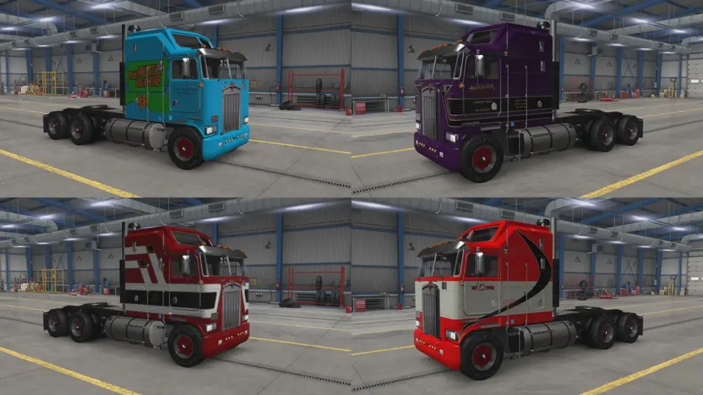KENWORTH K100 SKIN PACK v7.03