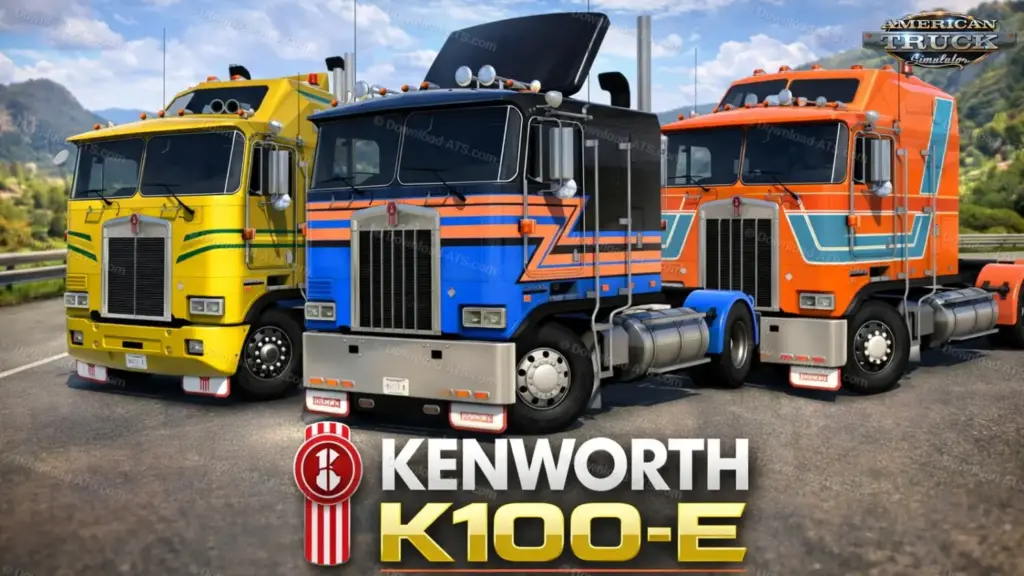 Kenworth K100 E + Interior v1.5.7