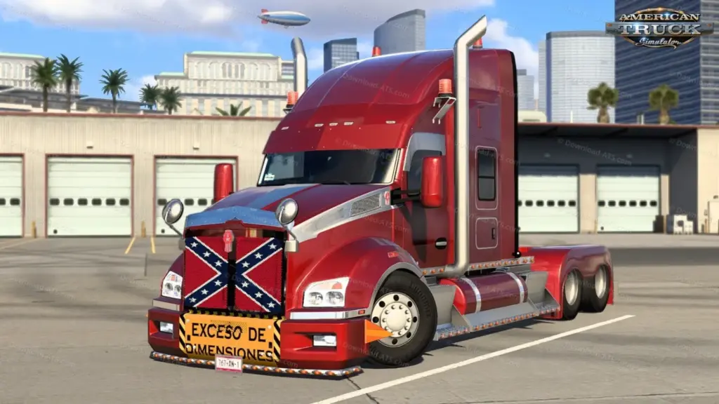 Kenworth T880 2022 Mexicano + Interior v1.22