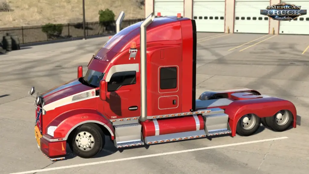 Kenworth T880 2022 Mexicano + Interior v1.23