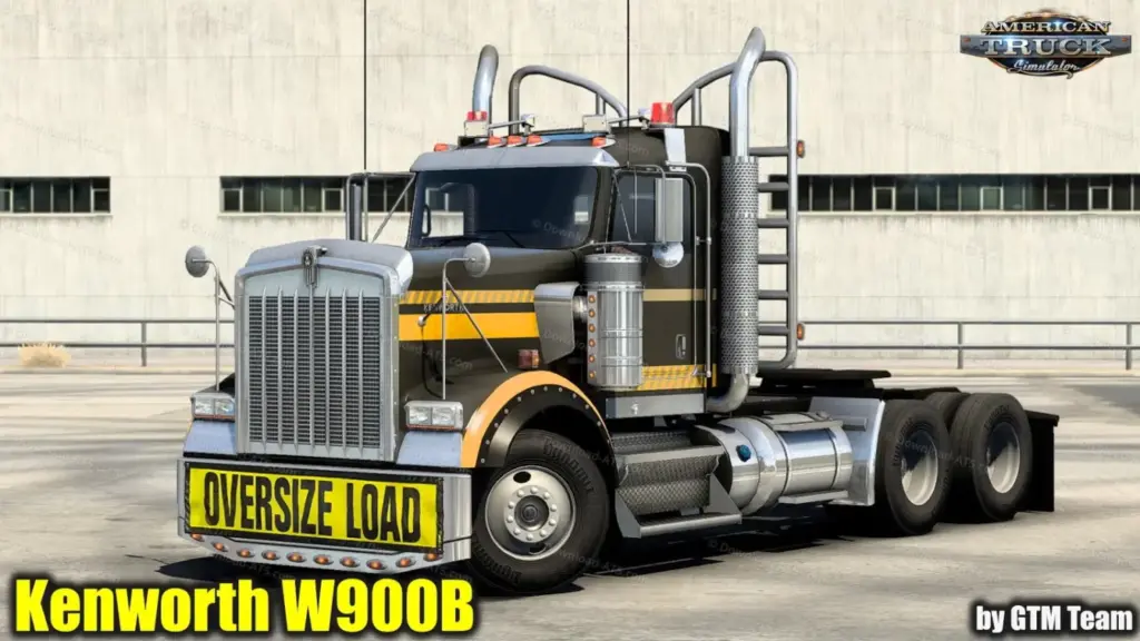 Kenworth W900B + Interior v1.3