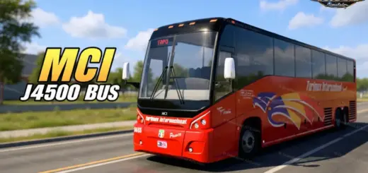 MCI J4500 Bus + Interior
