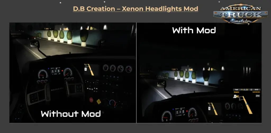 Realistic Xenon Lights v1.572