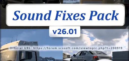 Sound Fixes Pack v26.01