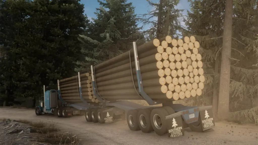 Southern Logging Trailers v1.0 1.573