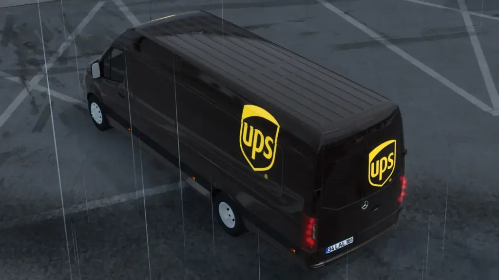 UPS MERCEDES BENZ SPRINTER TRZPRO ATS 03 01 2025 v1.0 1.50 1.572