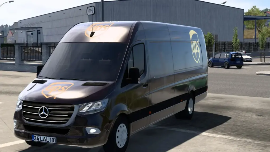 UPS MERCEDES BENZ SPRINTER TRZPRO ATS 03 01 2025 v1.0 1.50 1.574