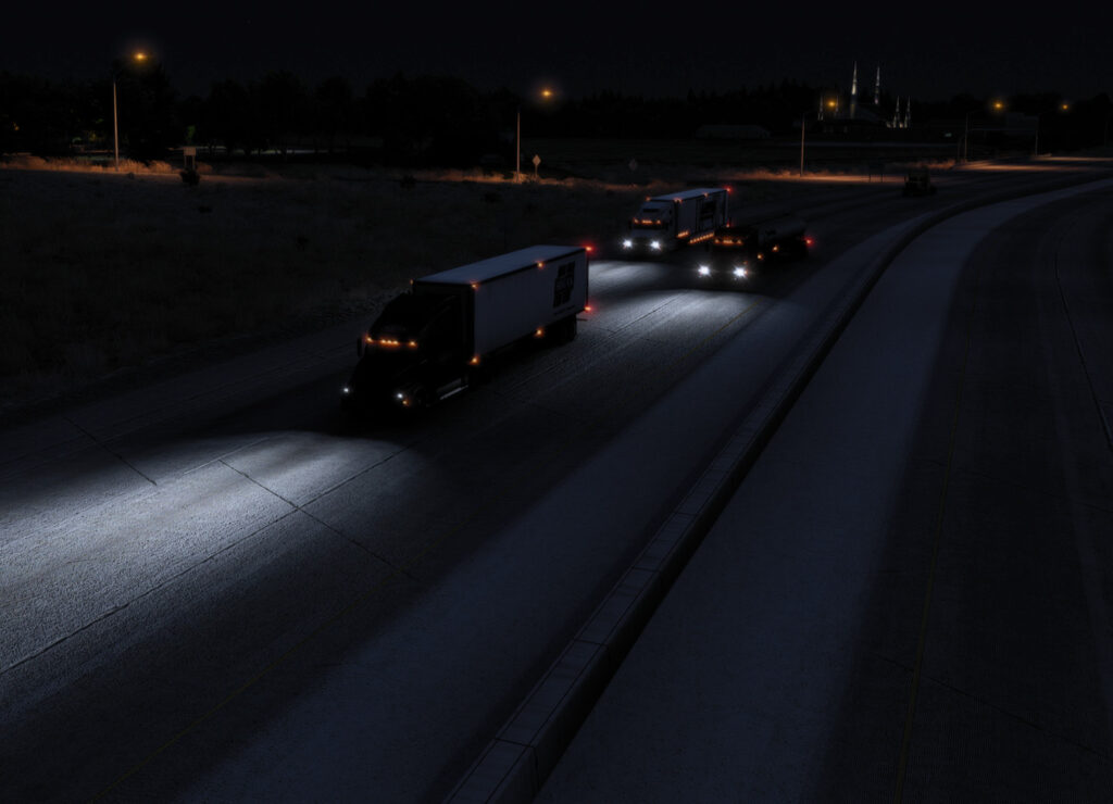 Better Flares Addon for Painted Trucks Traffic Pack 6.1.142