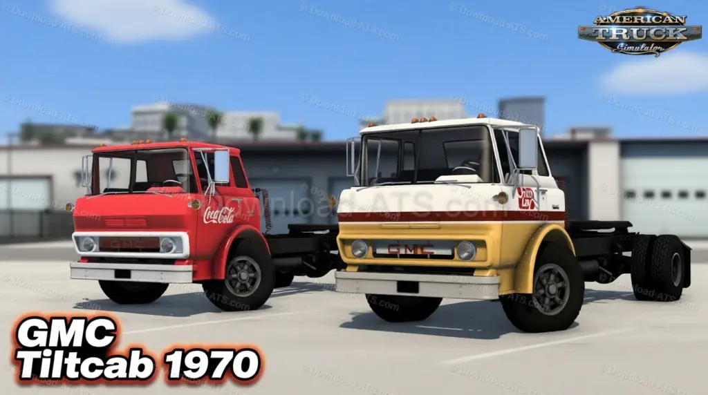 GMC Tiltcab 1970 Truck + Interior v1.0